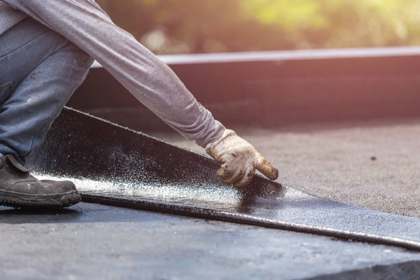Professional Vapor Barrier Installation technician working in Weedsport, NY